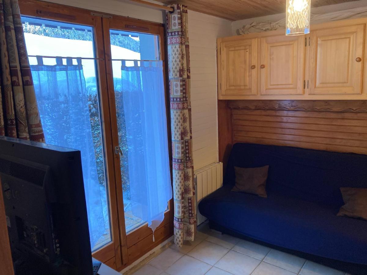 Appartement 2 Pieces Pieds Des Pistes Terrasse Face A La Montagne Bernex Zewnętrze zdjęcie